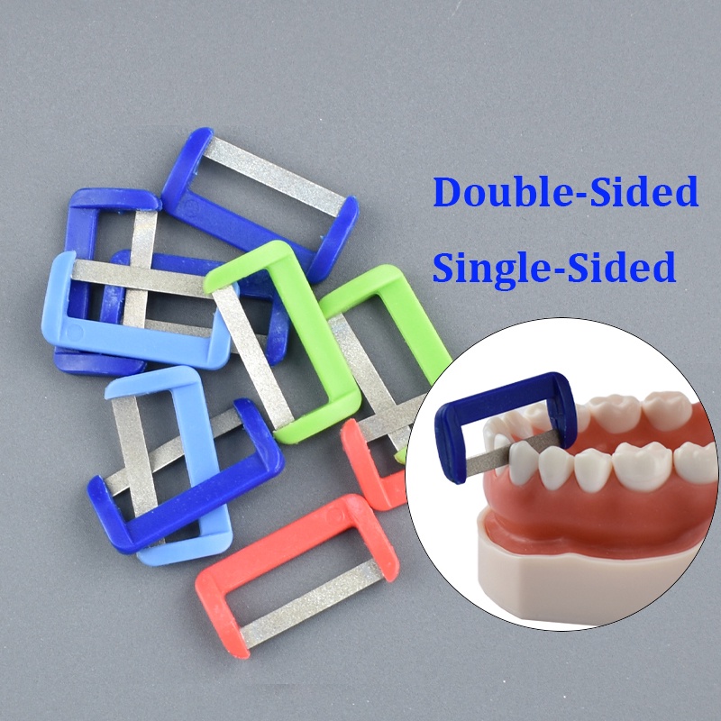 thumbnail image 2 of Dental IPR Strips 10-Pack - Interproximal Reduction Sanding Strips For Orthodontic Work 2 of 6