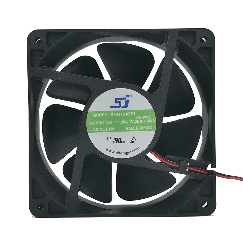 New CPU Cooler Fan for SF241238BH 24V 1.35A 12038 12CM dual ball ...