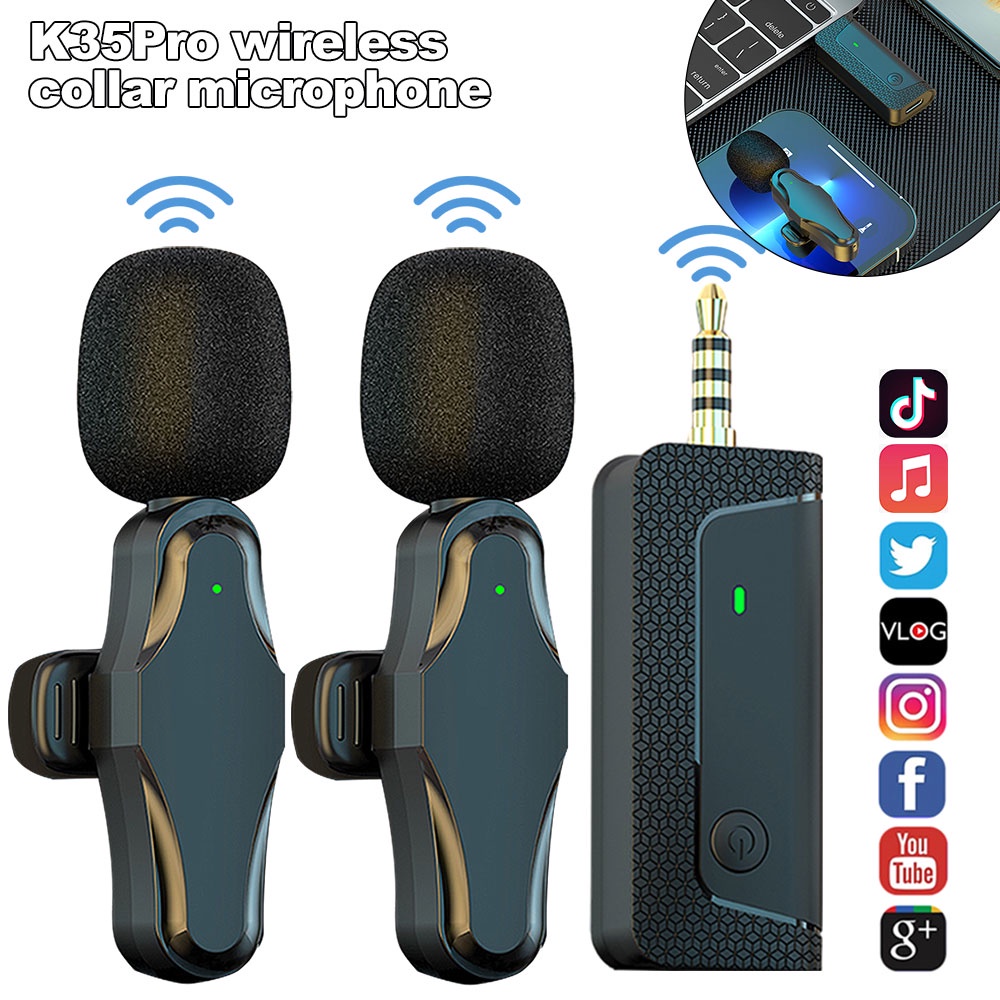 Microphone Cravate Sans Fil Compatible Avec IPhone/iPad/téléphone IOS/MacBook, IUMAKEVP Plug-Play Micro à Clipser Avec Réduction Du Bruit Pour Enregistrement Vidéo/Live Steam/Interview/TikTok/YouTube