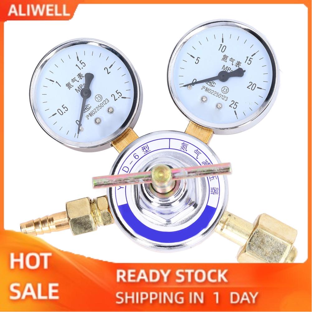 Aliwell Nitrogen Pressure Reducing Valve Non Air Leakage Bidirectional