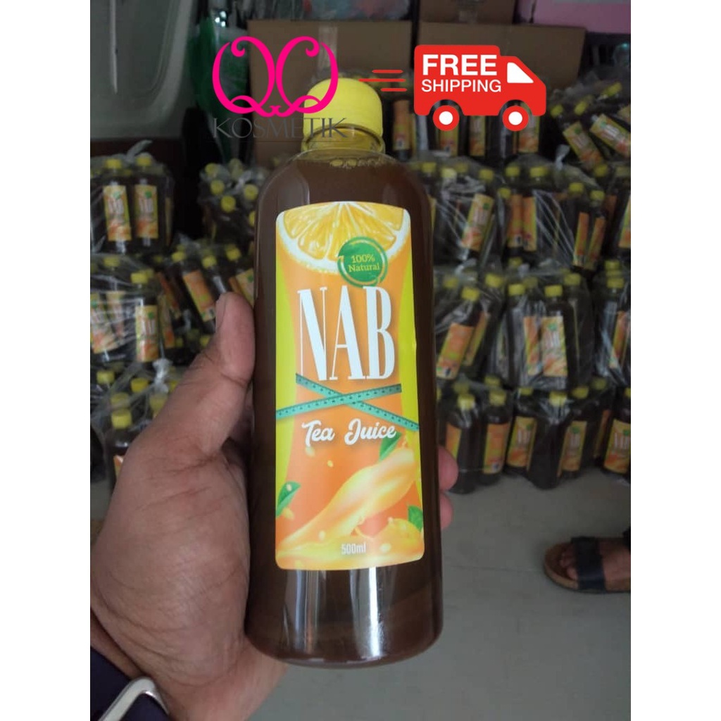 Afini NAB Jus Teatox Beauty 500ml N.A.B Kurus Slimming Turun Berat ...