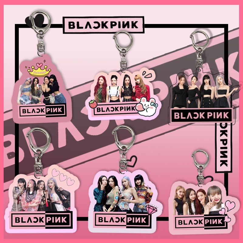 blackpink-keychain-star-keychain-lisa-kim-ji-ni-park-chae-young-acrylic