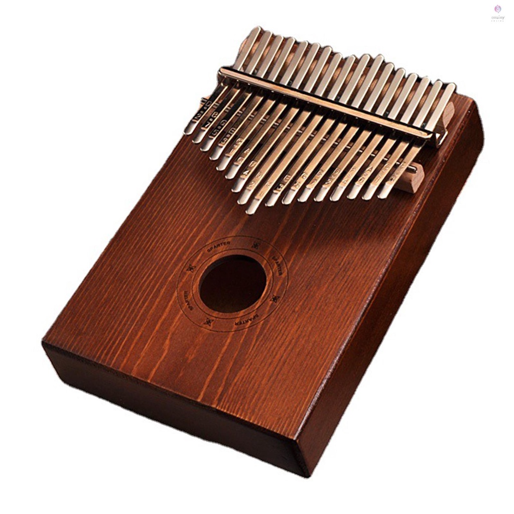 [effectmusic] 17 Keys Finger Piano Wooden Thumb Piano Portable Mbira
