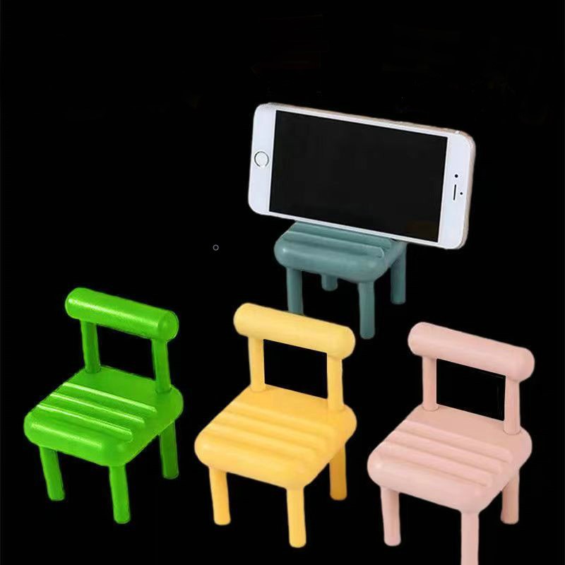 FG| Fashion Desktop Mobile Phone Holder Mini Small Stool Lazy Mobile ...