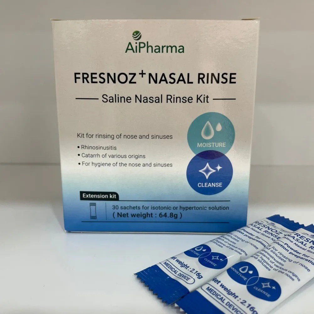 AIPHARMA FRESNOZ+ NASAL RINSE EXTENSION KIT 30 SACHETS | Shopee Malaysia