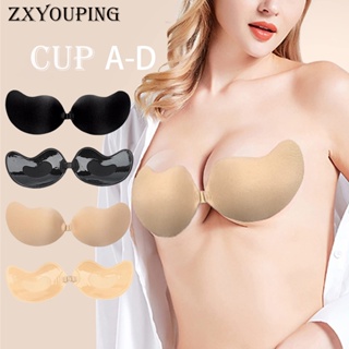 High Quality Women Lingerie Backless Bras A B Cup 1/2 Plunge Brassiere  Thick White Sexy Underwear Lnvisible Deep U Bra Push Up - Bras - AliExpress