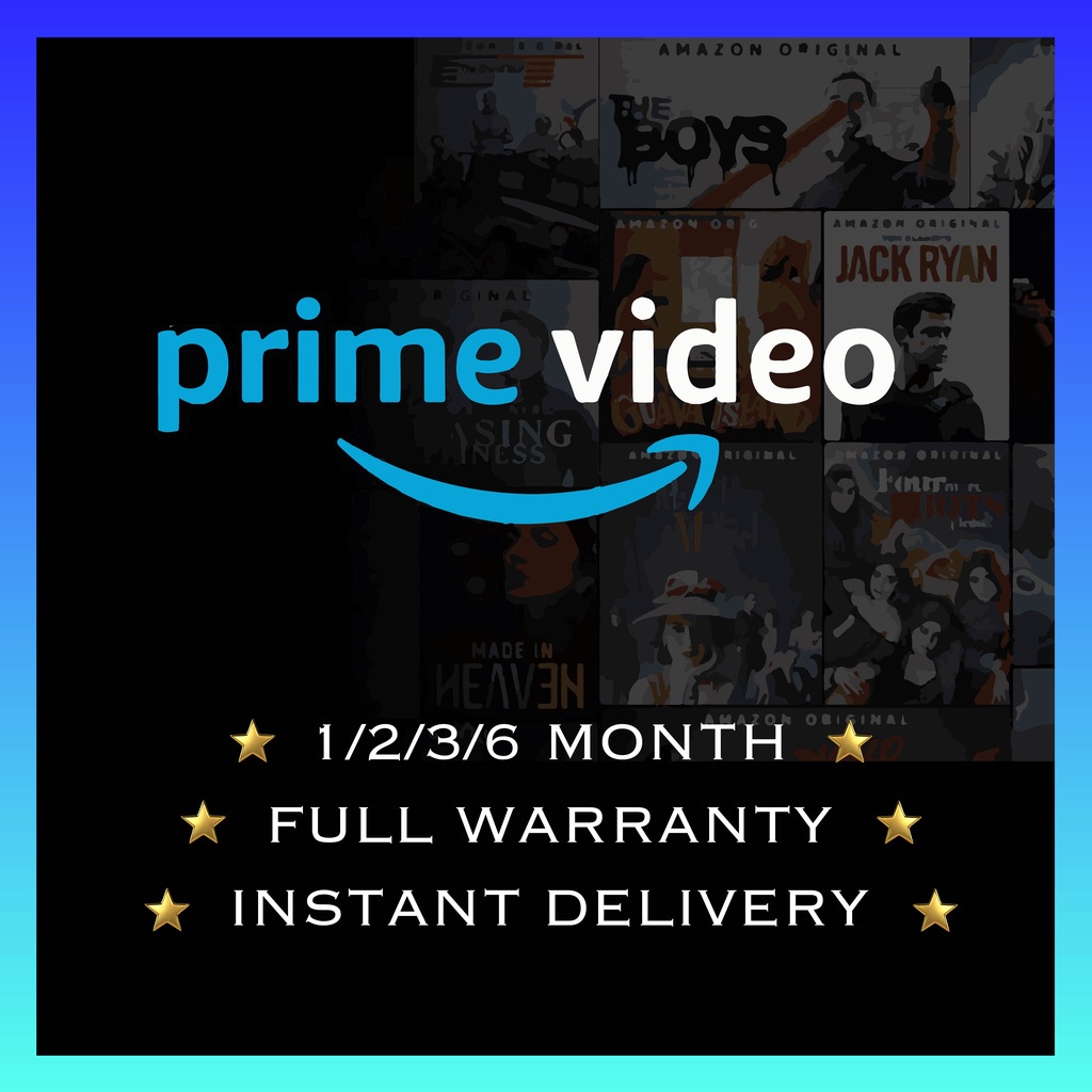 Amazon Prime Video Account Prime Video Premium Original (i0S Android