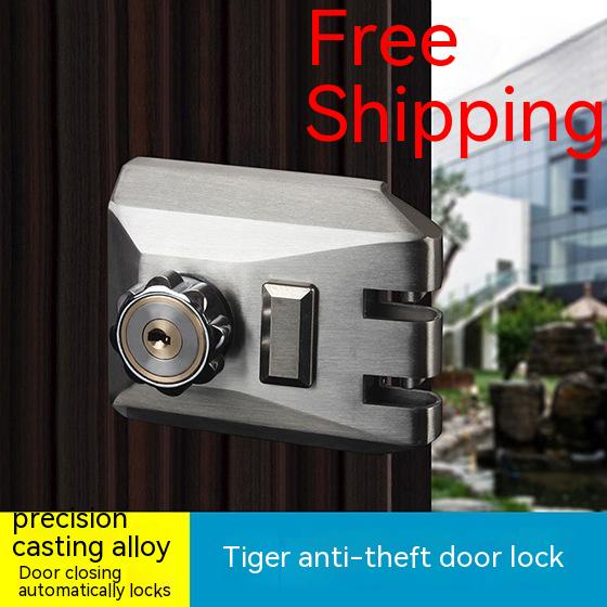 Security door lock Security door lock Horizontal sliding door lock Security door lock