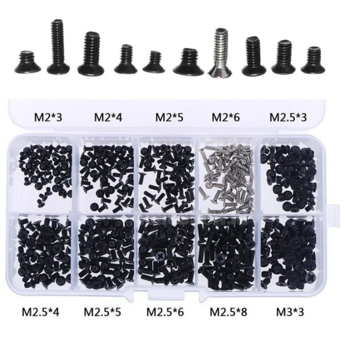 Laptop Bolt Set Universal Screw Package 500 pcs/Screw Service Universal ...