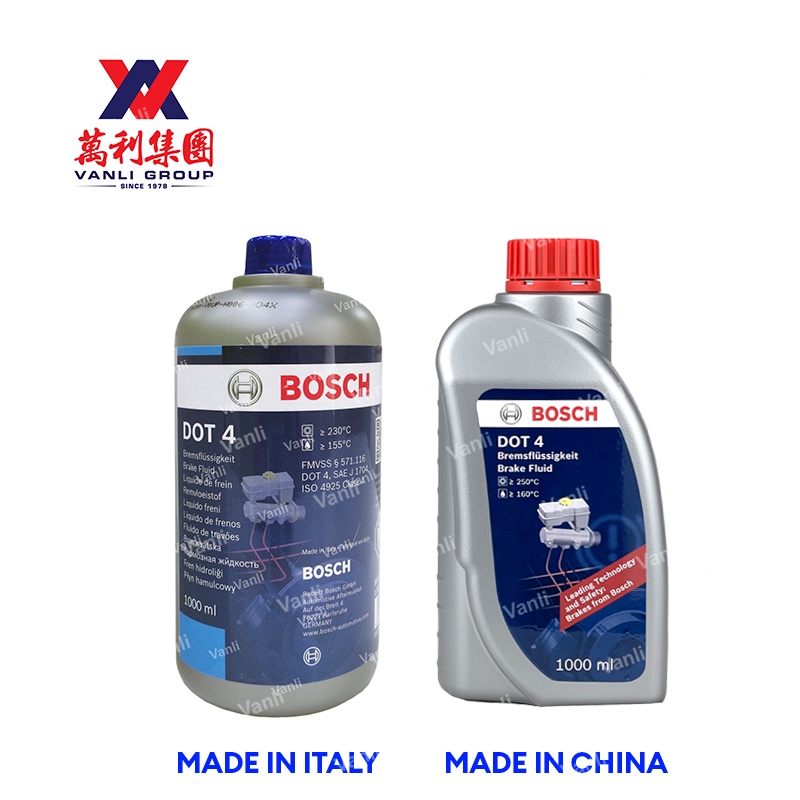 Bosch Genuine Brake Fluid DOT4 1Liter | Shopee Malaysia