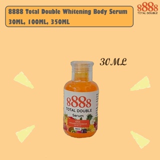 Ready Stock】8888 Total Double Whitening Body Serum 30ML/ 100ML