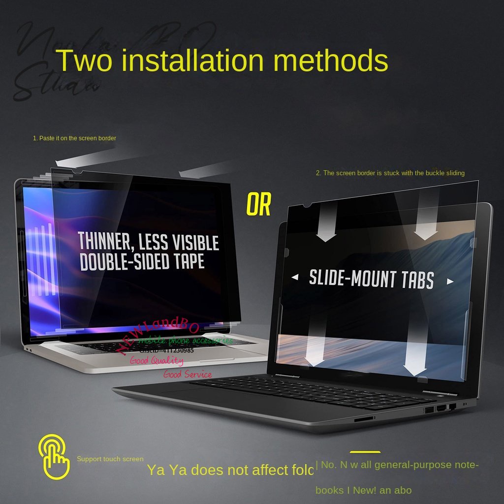 Laptop screen privacy film Compitable for 10.1 14 15 16 inch Shopee
