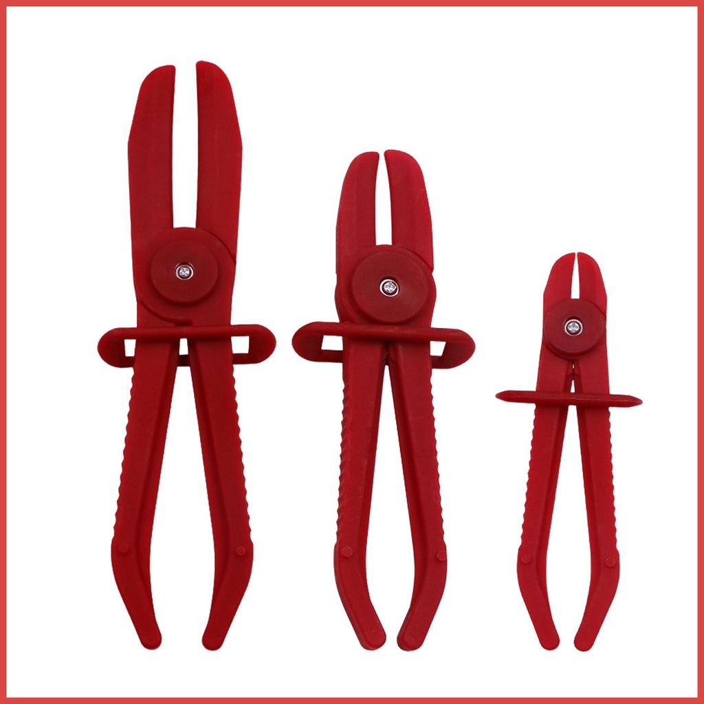 Red Line Clamp Pliers Flexible Pipe Clamp Set Hose Clamp Pliers Pinch