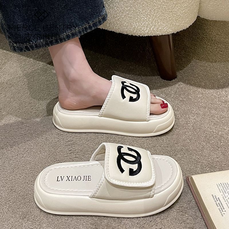 Chanel CHANEL Style Slippers Women Summer Fashion Outer Wear 2023