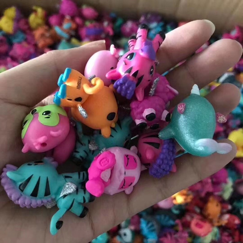 24 hours deliver 10/20 pcs Hatchimals animal model tiger horse pvc mini collectible figures