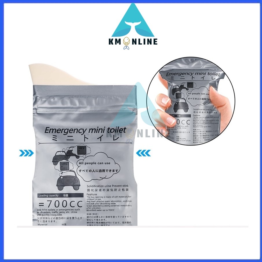 Car Emergency Urine Bag Travel Portable Female Disposable Urinal Adult