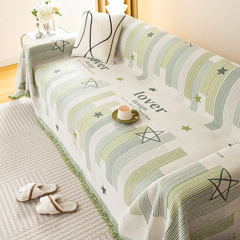 【Ready Stock】Nordic Style Sofa Cover Highend Sofa Cover L Shape Four