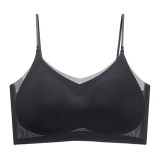 NEW 2023】ST030 M-4XL Women Bra Ultra Thin Breathable Ice Silk No Steel  Comfortable Thin Lightweight Bra Lingerie