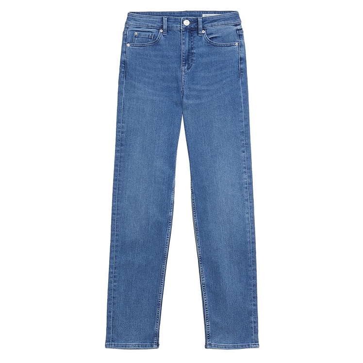 M&S Sienna Straight Leg Jeans with Stretch | Shopee Malaysia