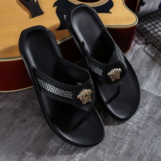 Versace slippers store mens price