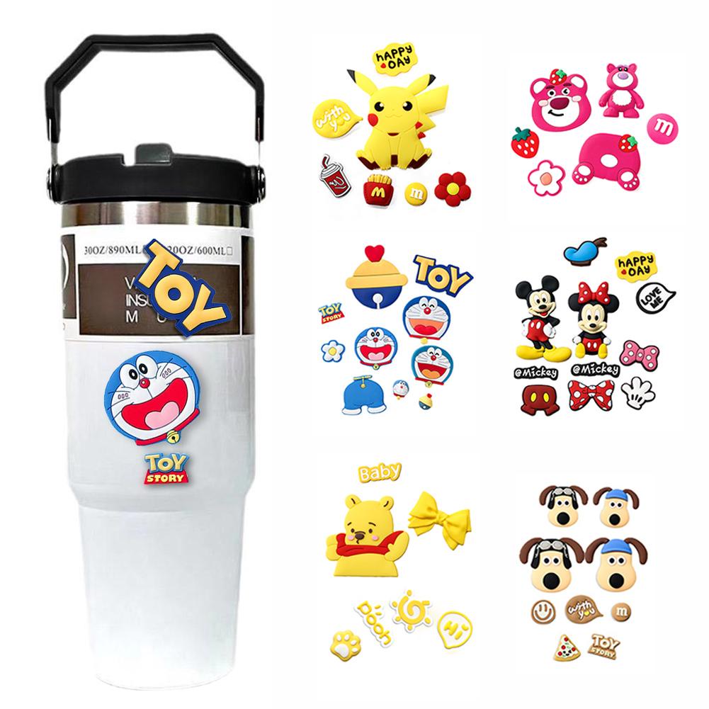 Ice Blaster Cup Soft Adhesive Sticker Pokonyan/Pikachu/Mickey ...