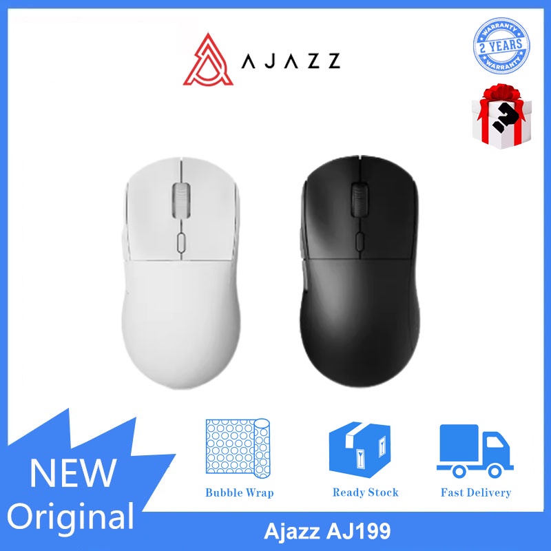 Ajazz AJ199 Dual mode wireless gaming mouse | Shopee Malaysia