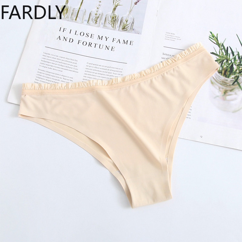 Fardly Sexy Underwear New Ice Silk Lady Lingerie Summer Cool Women