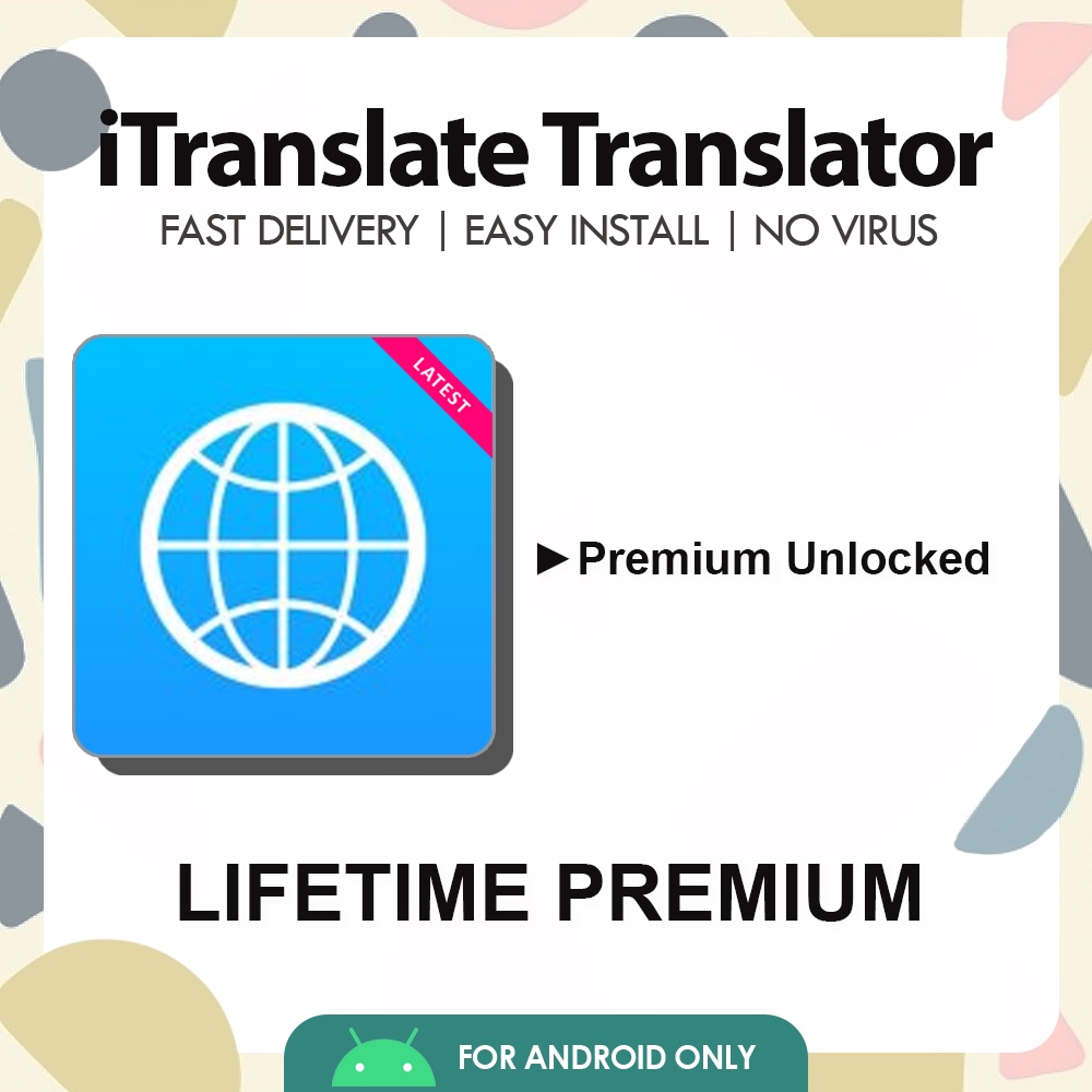iTranslate Translator Pro ⚡ Latest 2024 ⚡ Lifetime Premium ⚡ Android