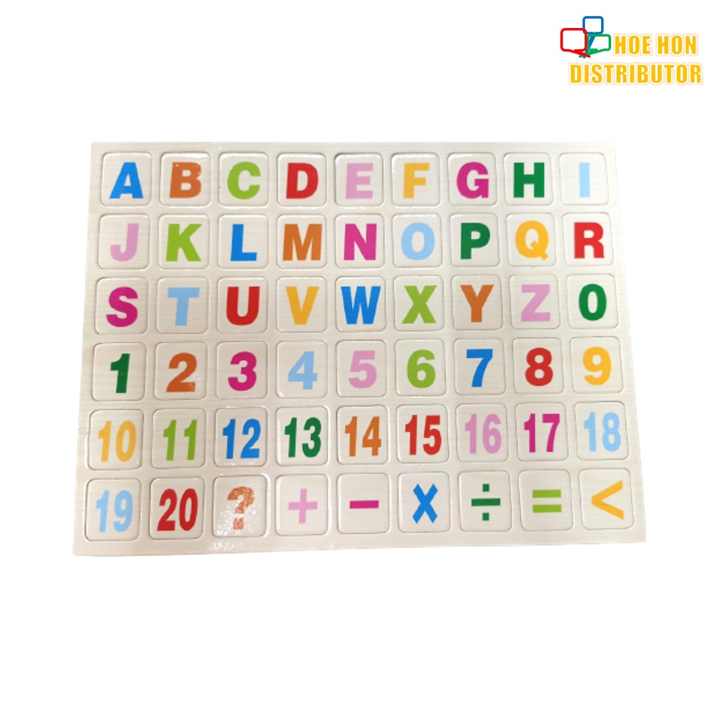 Kidario Magnetic Alphabet ABC 123 Education Toy Fridge Magnet Set ...
