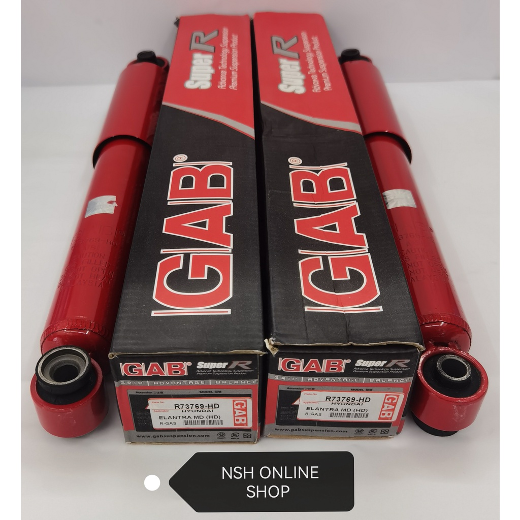 GAB Super R Premier Shock Absorber (Heavy Duty) Rear for Hyundai ...
