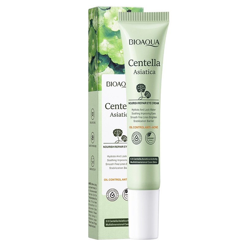 BIOAOUA Centella Asiatica Nourishing Eye Cream for Repair Hydration and ...