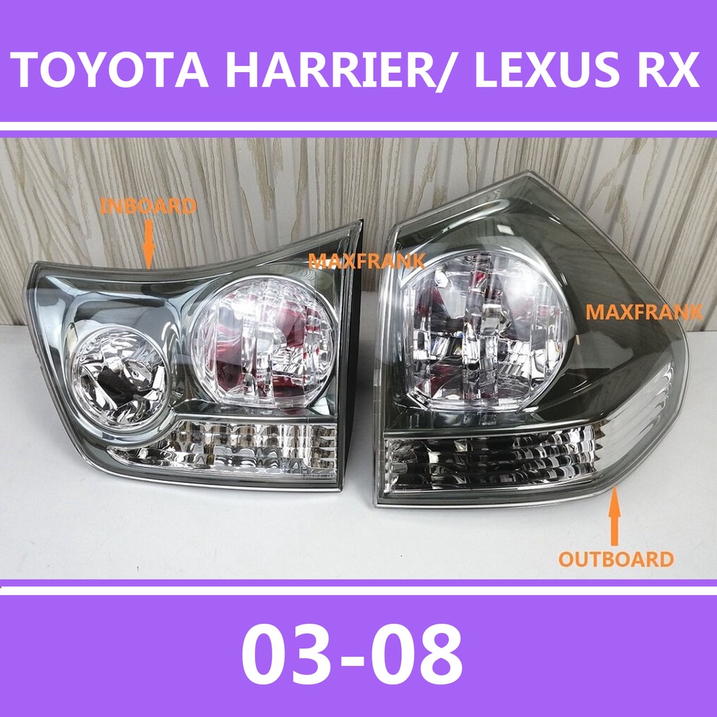 For Toyota Harrier ACU30 ACU35 TAIL LAMP 03 04 05 06 07 08 RX300 RX330