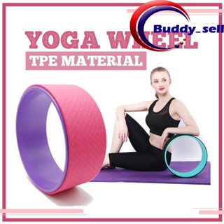 Yoga Pilates Circle Bodybuilding Gym Fitness Dance Training Wheel