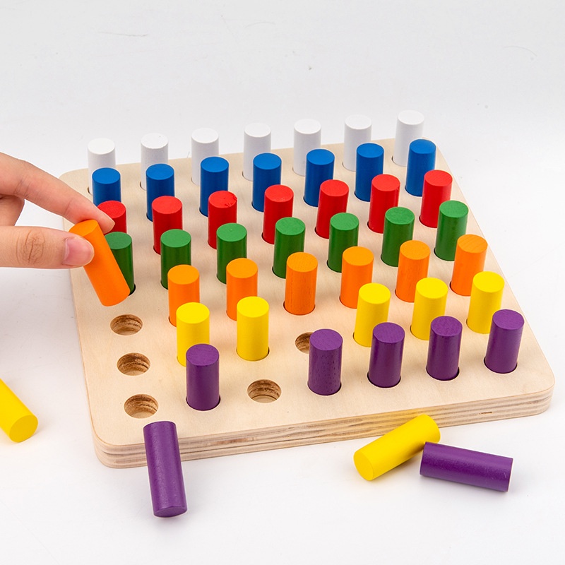 Children's Montessori Color Wooden Intelligence Development Color