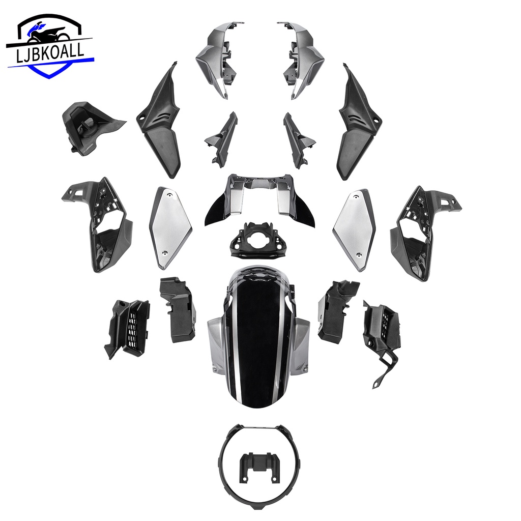 LJBKOALL CB650R Motorcycle Fairings Inection Panel Bodywork Frame