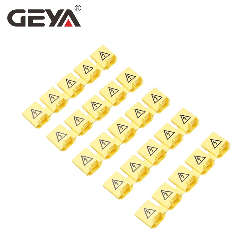 GEYA PIN TYPE MCB Copper Busbar Connector Protect Cover Comb Busbar ...