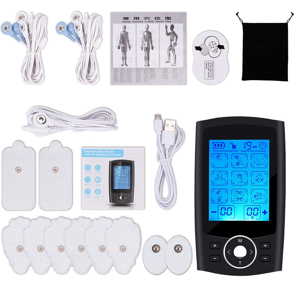 EMS Massage Relax 36 Modes Tens Massager Back Electric TENS Pain Body ...