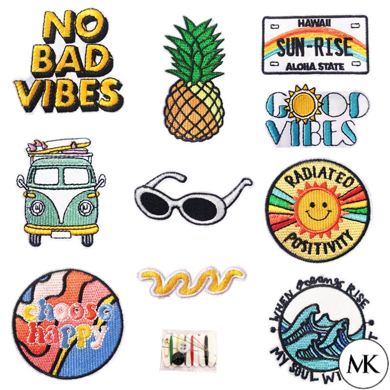 MK Cartoon Planet Embroidery Clothes Patches For Sewing Decoration ...