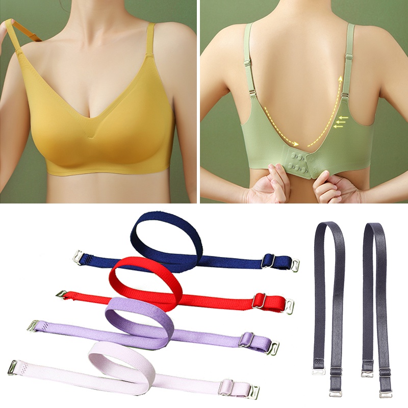 Super Durable Stainless Steel Bra Strap Girl Detachable Replacement Underwear Accessories
