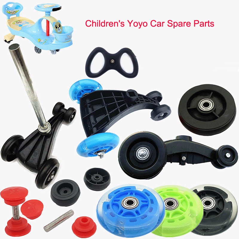 Chirldren's yoyo car spare parts swing car for front wheel Shopee
