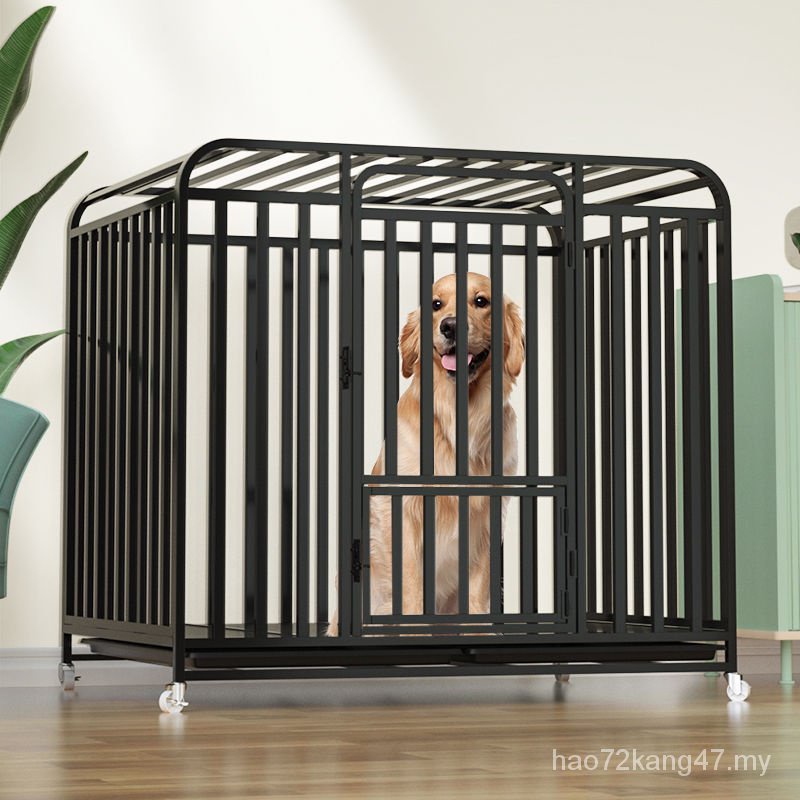 Dog Cage Large Outdoor Reinforced Golden Retriever Labrador MediumSized Pet Bold Shopee Malaysia