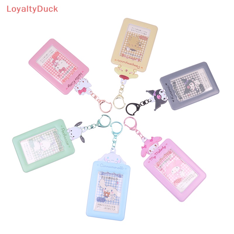 [LoyaltyDuck] Kawaii Photocard Holder Keychain Photocards Cute Album