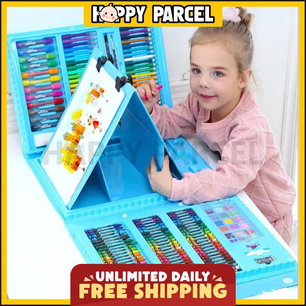 IBayam Art Supplies, 149-Pack Drawing Kit Painting Art Set Art Kits Gifts Box, Arts And Crafts For Kids Girls Boys, With Coloring Book