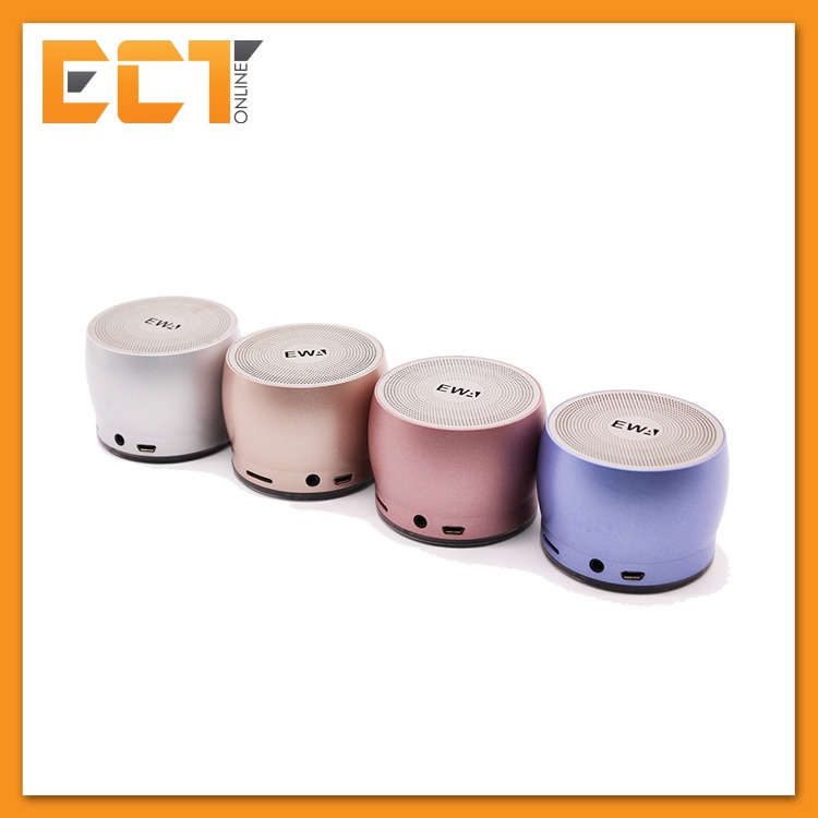 EWA A116 Portable Wireless Bluetooth Mini Speaker - Grey | Shopee Malaysia