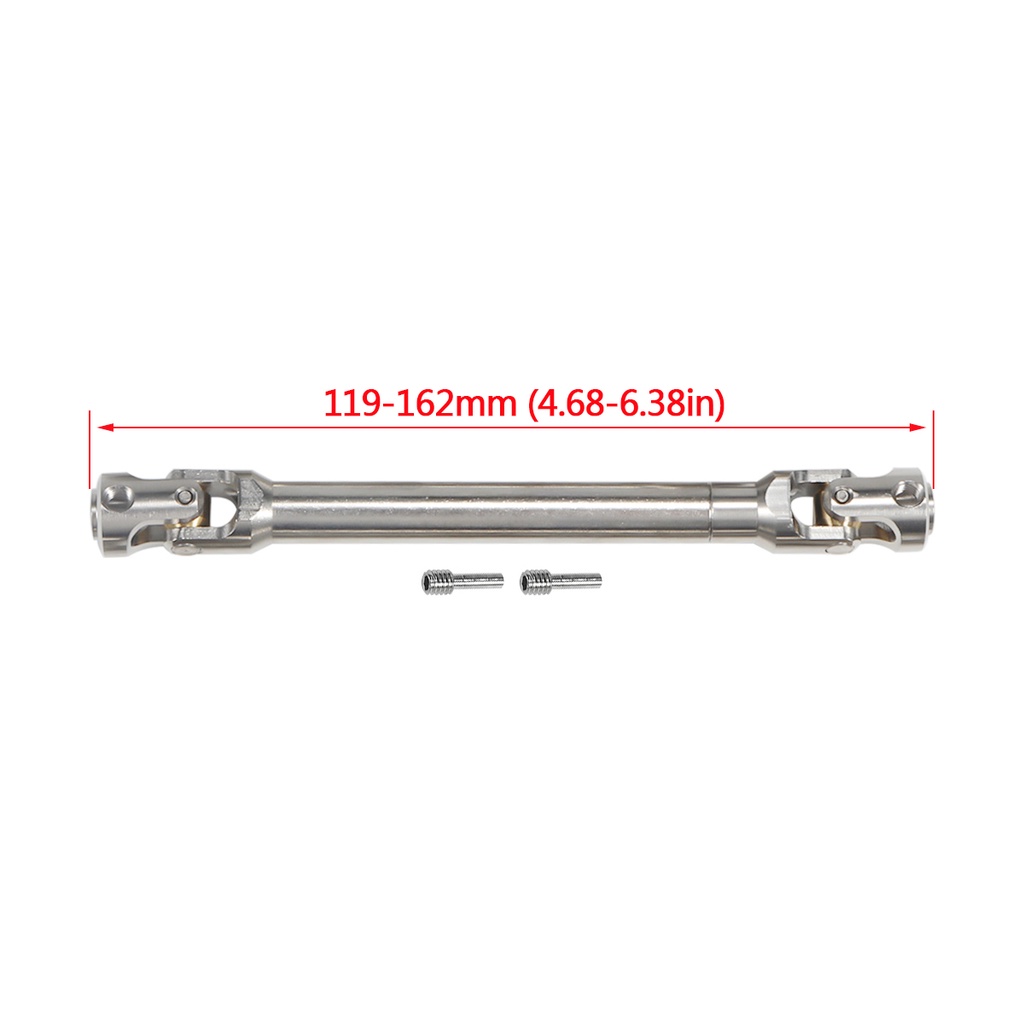 Flash Sale RC Drive Shaft Rust Proof Steel Front Axle Drive Shaft Set Replacement For Axial 1 18 Utb18 Capra Remote Control Car