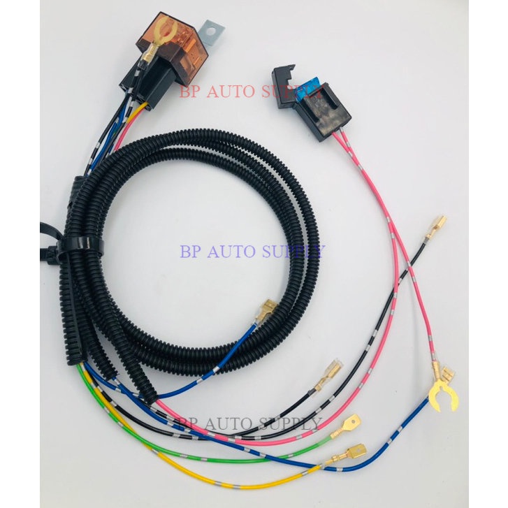 12V Horn Wiring Harness Relay Kit Wire Horn Relay Wayar Aksesori Car