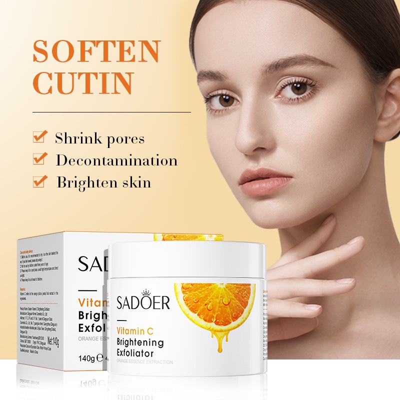 Amazing Vitamin C Exfoliating Gel SADOER Deep Cleansing Scrub al