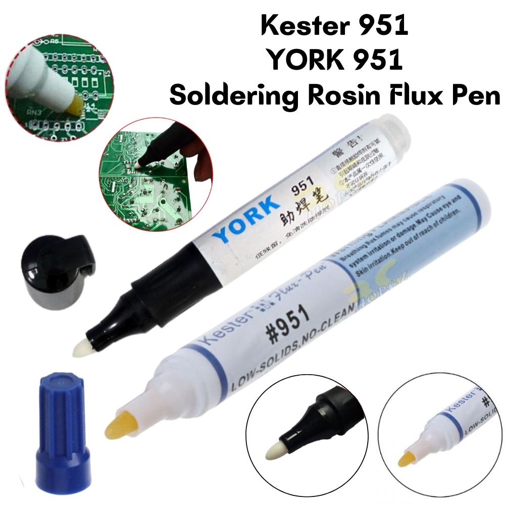 Kester/YORK 951 Portable Rosin Flux Pen for Automotive Computer