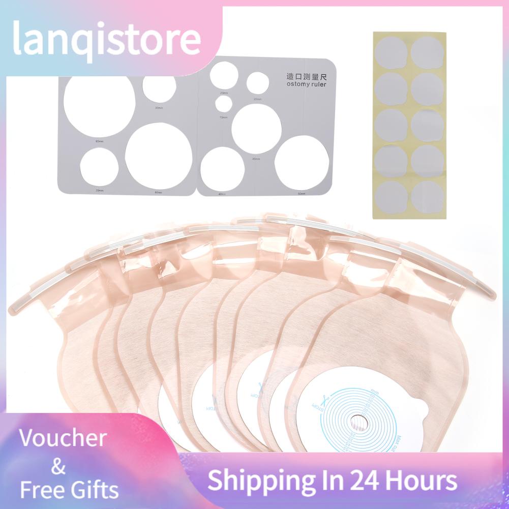 Lanqistore Colostomy Bag Tape No Leakage Ostomy Ileostomy For Patients