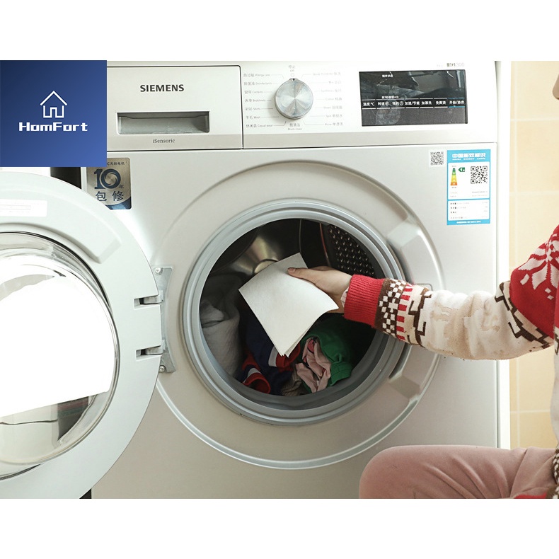 24pcs Laundry Tablets Anti Dyeing Laundry Paper AntiStaining Clothes